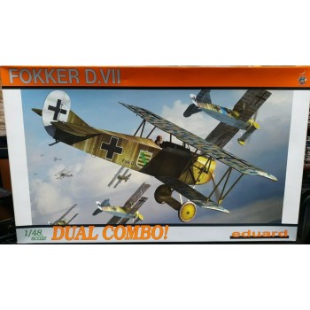 1/48 Eduard D.VII Fokker Dual Combo Kit 8133